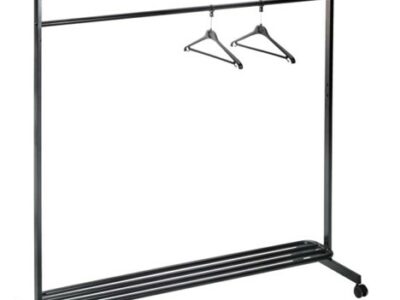 Vestiaire mobile avec porte-cintres