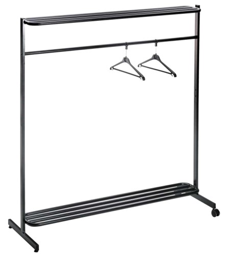 Vestiaire mobile avec porte-cintres