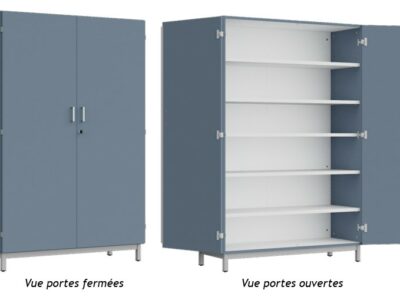 Armoire MANDI 2 portes battantes