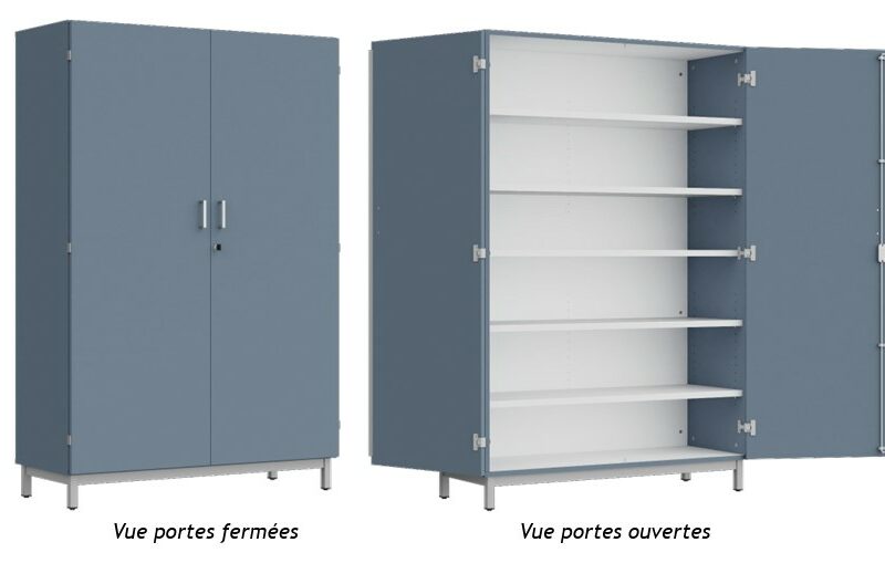 Armoire MANDI 2 portes battantes