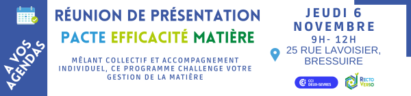 PACTE efficacité matière PACTE efficacité matière